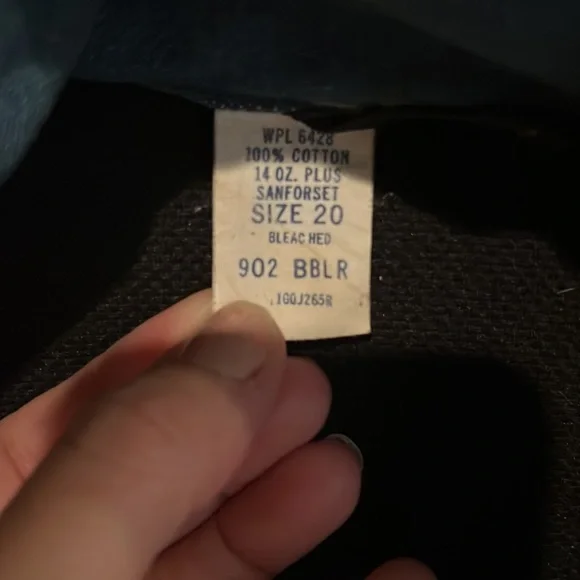 🥳Host Pick🤩 Vintage 80s hand painted The Police Wrangler Denim jacket - Picture 5 of 6